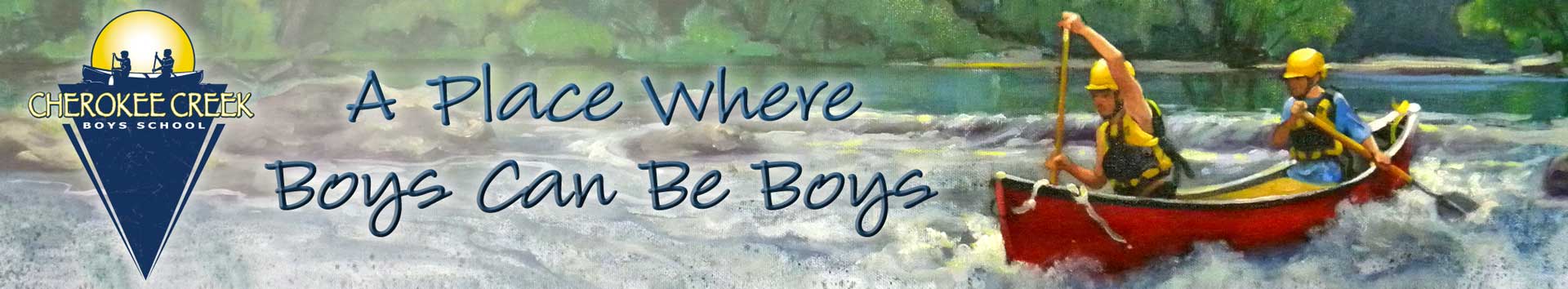CCBS Boys Canoeing | A Place Where Boys Can Be Boys